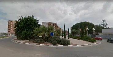 Rotonda de entrada a Dénia