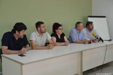 rueda de prensa de compromis en denia