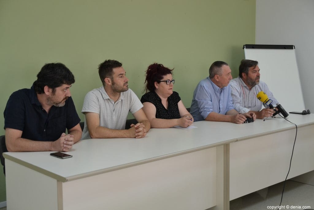 Compromís pedirá una reunión con el nuevo ministro de fomento para abordar el Tren de la Costa y la AP7 1 rueda de prensa de compromis en denia