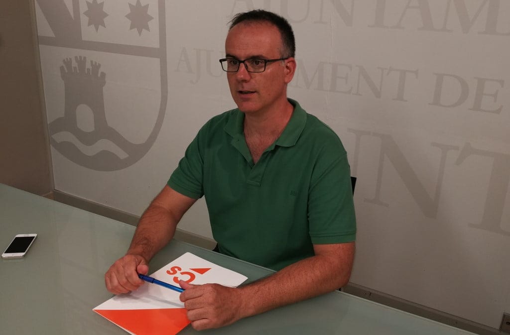 sergio benito portavoz de ciudadanos en denia