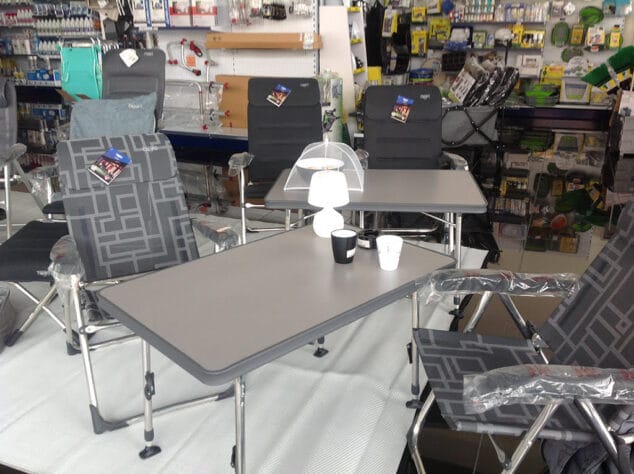 sillas y mesas de camping carvisa