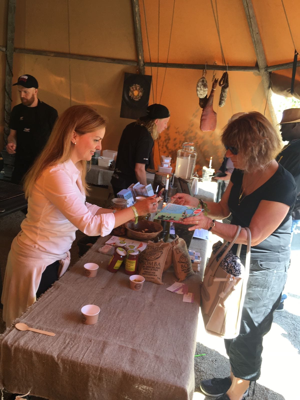 stand de denia en la feria de ostersund
