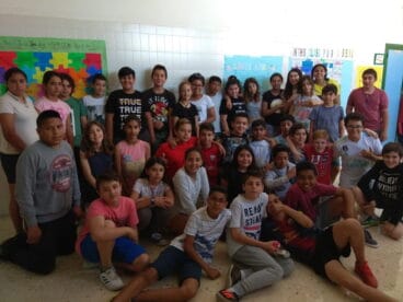 taller de igualdad en el colegio cervantes