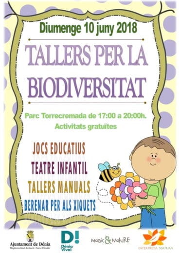 talleres por la biodiversidad en denia