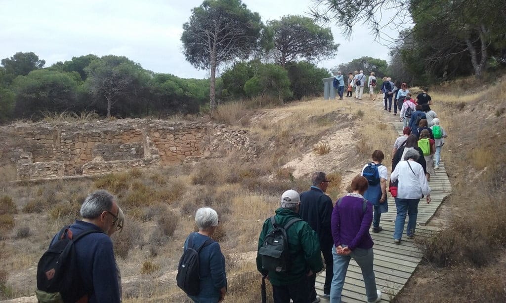 visita al yacimiento de guardamar