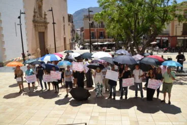 Concentración comerciantes Dénia