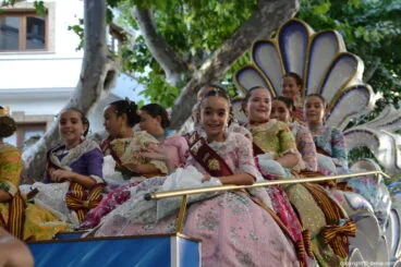 Carrozas Dénia 2018 – Fallera Mayor Infantil Dénia