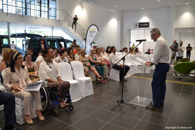 Donación solidaria Grupo Ginestar Dénia - Pedro Grimalt