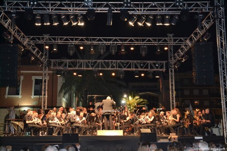 Concierto Santíssima Sang Banda de Dénia 2018 - Músicos