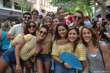 Primer día de fiestas de Dénia 2018 – Peñas