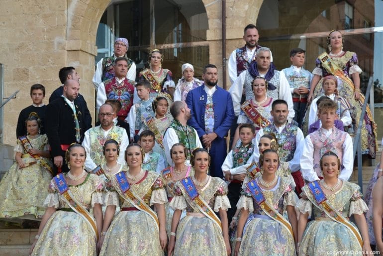 Acto Día del Fallero Dénia 2018 - Cargos 2018