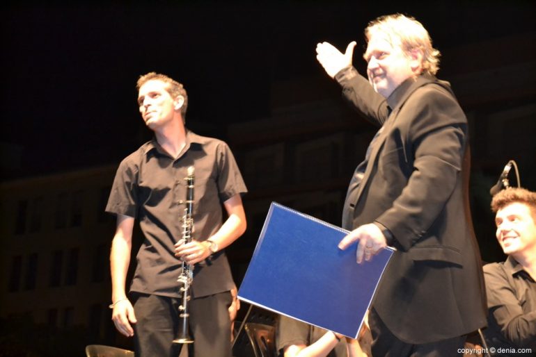 Concierto Santíssima Sang Banda de Dénia 2018 - Frank de Vuyst y Javier Pinto