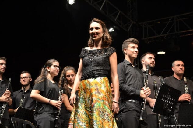 09 concierto santissima sang banda de denia 2018 soprano carmen paula romero