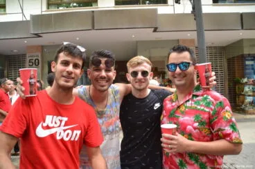 Primer día de fiestas de Dénia 2018 – Peñas