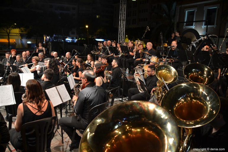 Concierto Santíssima Sang Banda de Dénia 2018 - Músicos