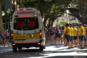 15 Bous a la Mar Dénia 2018 – Ambulancia