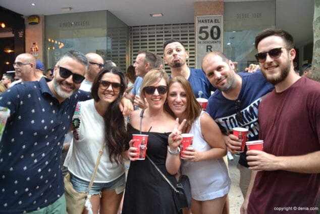 15 primer dia de fiestas de denia 2018 penas