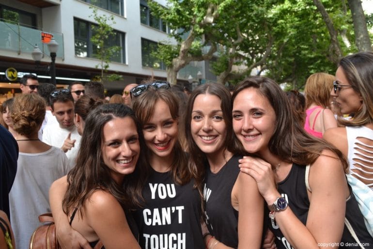 Primer día de fiestas de Dénia 2018 - Peñas