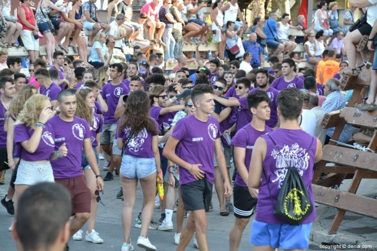 18 Bous a la Mar Dénia 2018 - Ambiente en la entrada de toros