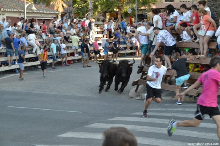 19 Bous a la Mar Dénia 2018 - Entrada de toros