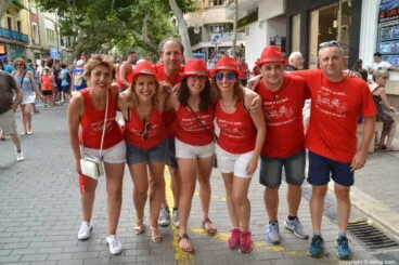 Primer día de fiestas de Dénia 2018 – Peñas