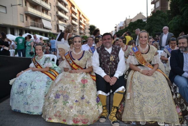 40 acto dia del fallero denia 2018 falleras mayores de denia y fallera mayor de valencia