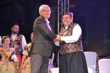 Acto Día del Fallero Dénia 2018 – Alcalde y Presidente de Junta Local Fallera