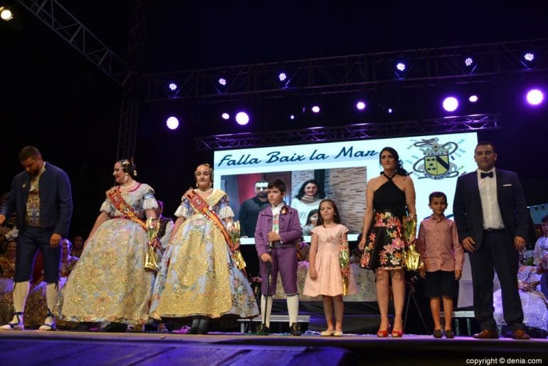 Acto Día del Fallero Dénia 2018 - Cargos falla Baix la Mar