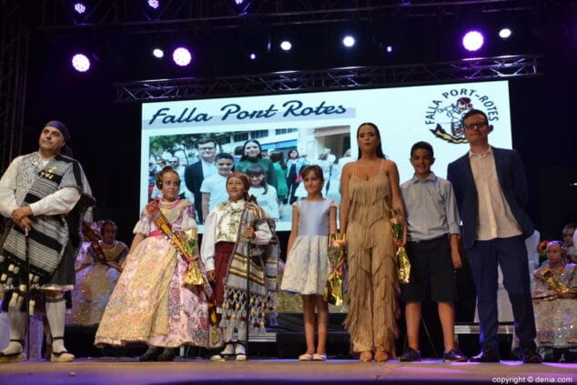 60 acto dia del fallero denia 2018 cargos falla port rotes