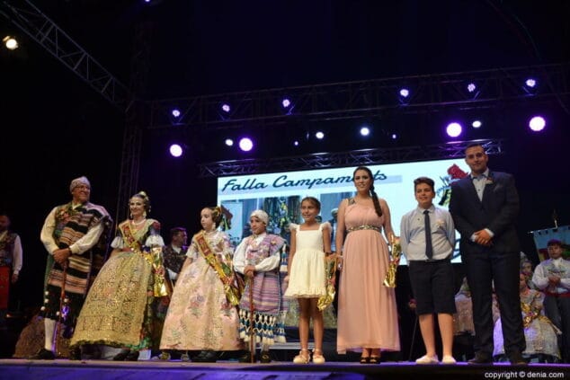 62 acto dia del fallero denia 2018 cargos falla campaments