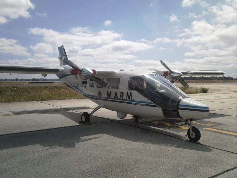 Un avión especializado en la toma de imágenes térmicas sobrevolará la zona calcinada del Montgó para detectar posibles zonas calientes 1 aeronaves de comunicaciones y observacion