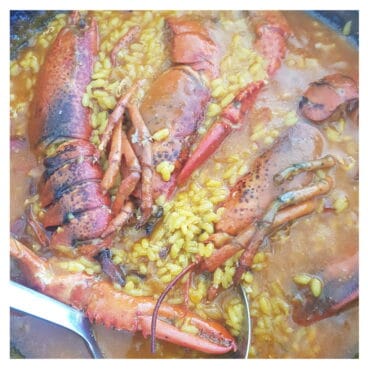 arroz meloso de bogavante