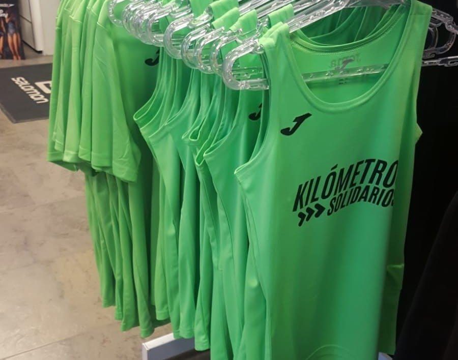 camisetas kilometros solidarios