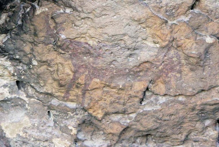 cova de la catxupa pintura rupestre