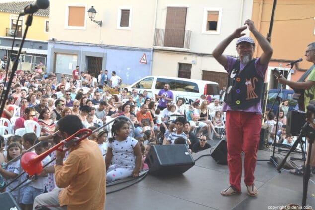 dani miquel actuo en las fiestas de denia