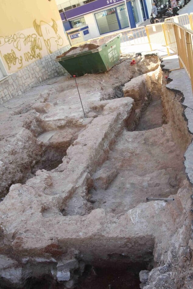excavacion arqueologica en la calle la mar foramur