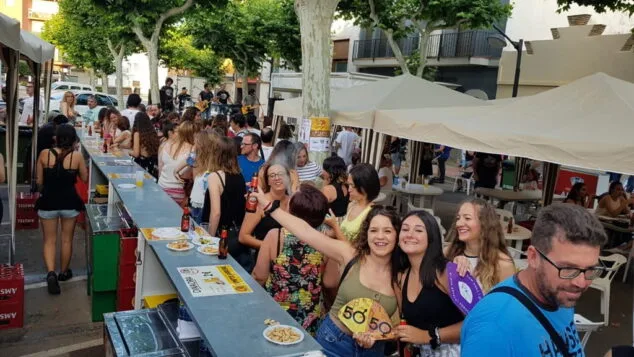 fiesta previa a sant jaume en ondara