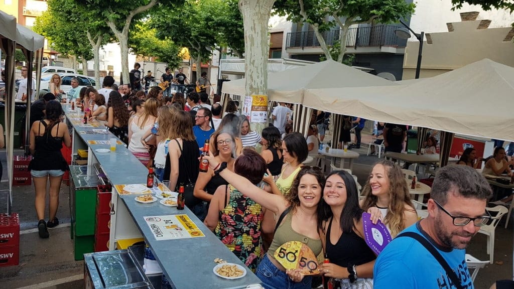 fiesta previa a sant jaume en ondara