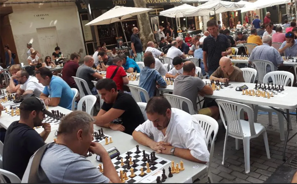 gran ambiente de jugadores entre todas las partidas