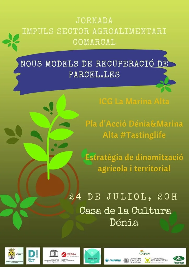 La iniciativa de Gestió Comuna de Terres (IGC) Marina Alta se presenta en unas jornadas sobre recuperación de parcelas agrícolas 1 jornada sobre recuperacion de parcelas agricolas