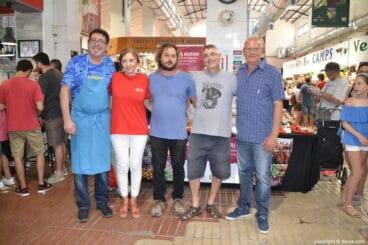menjat la marina en el mercat de denia