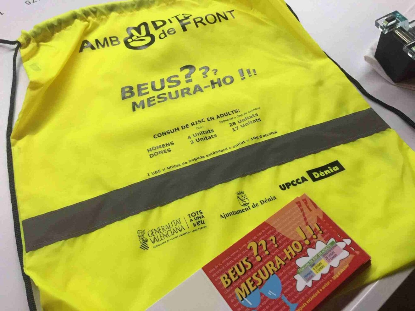 Merchandaising de las campañas de prevención de adicciones