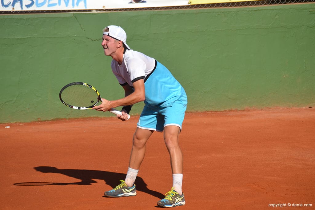 mikhail korovin durante el choque