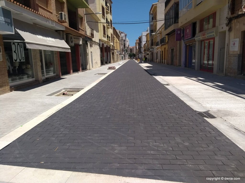 Mañana se abre al tráfico la calle Colón y San Francisco estará operativa el día 15 1 obras de reurbanizacion en la calle colon