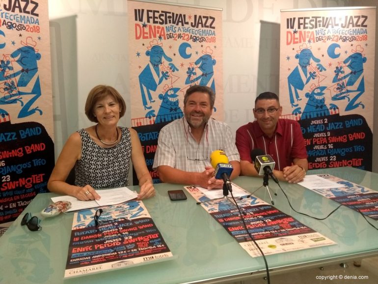 Presentación del IV Festival de Jazz de Torrecremada