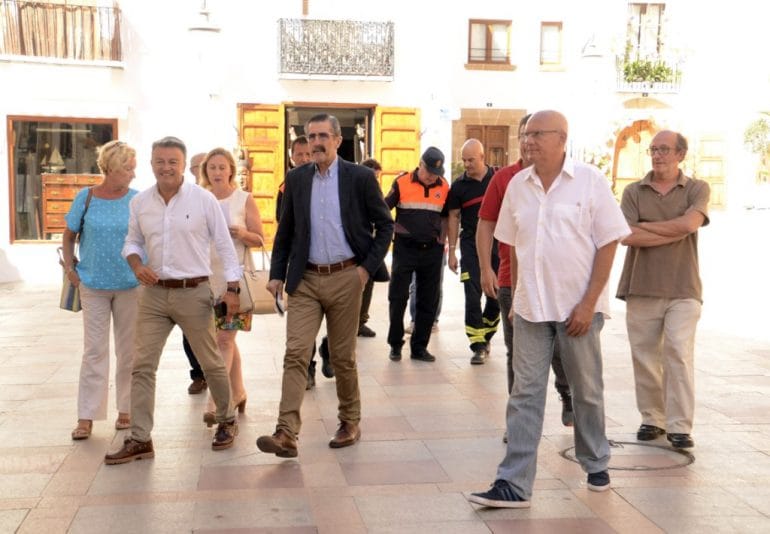 Reunión post incendios en Xàbia
