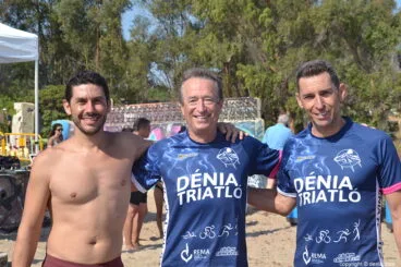 Santi Cambra, con  Quique Romany y José Antonio Costa