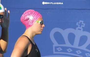 sara vazquez en una competicion