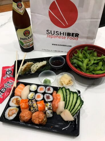 Sushiber servicio a domicilio