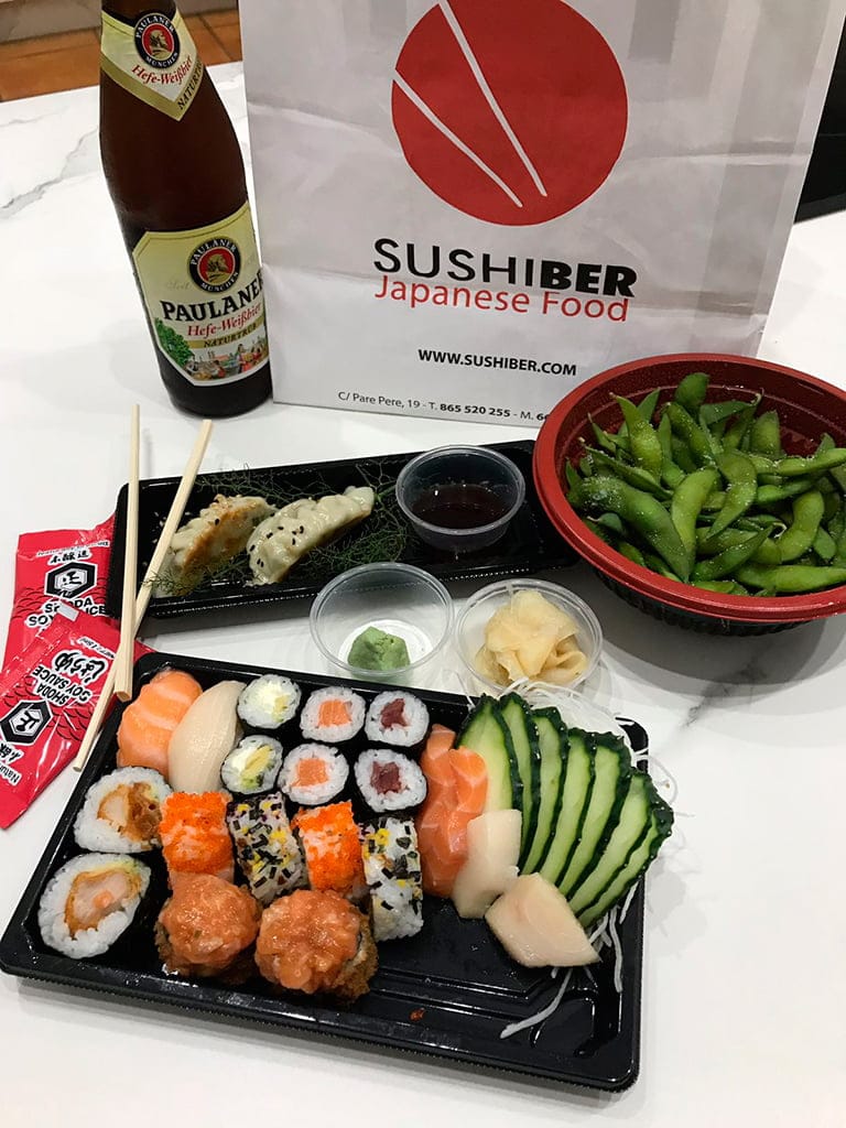 Prueba la mejor comida japonesa ahora a domicilio gracias a Sushiber 2 sushiber servicio a domicilio